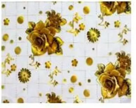 Клеенка силиконовая декорелле161 прозрачный фон размер 0, 8*20 м