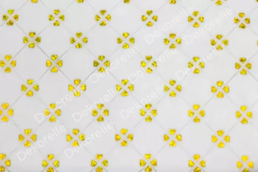 Клеенка силиконовая Dekorelle золотой размер 0,6*20м