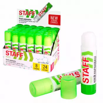 Клей-карандаш STAFF профит 8г усиленный pvp-основа