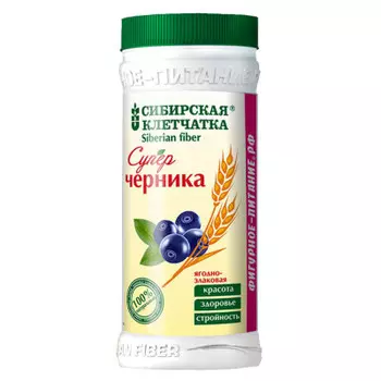 Клетчатка Сибирская 280г суперчерника