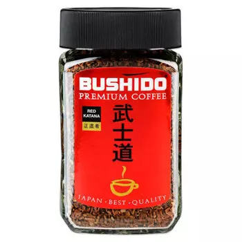 Кофе Bushido 50г Red Katana ст/б