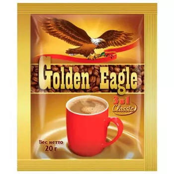 Кофе Golden Eagleл 3в1 20 г классик