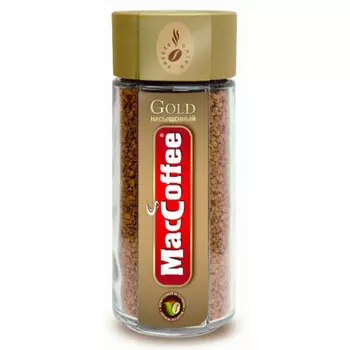 Кофе MacCoffee 100г Gold ст/б