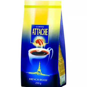 Кофе молотый Attache французская обжарка 250г