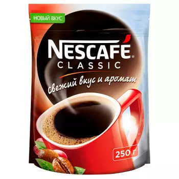 Кофе Nescafe Classic 250г м/у