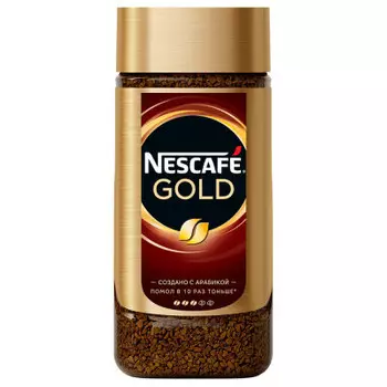 Кофе Nescafe Gold 190г ст/б