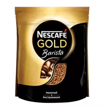 Кофе Nescafe Gold Barista молотый в растворимом 75г