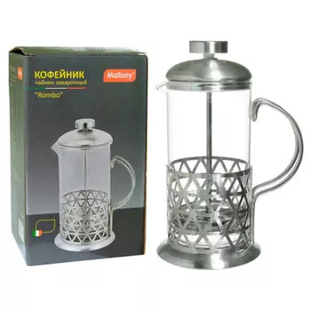 Кофе-пресс 350мл Mallony Rombo 5485