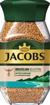 Кофе якобс 95 г бразилиан селекшн растворимый ст/б
