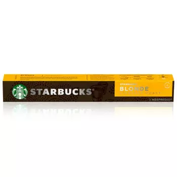 Кофе Starbucks 10 капсул Blonde Nespresso