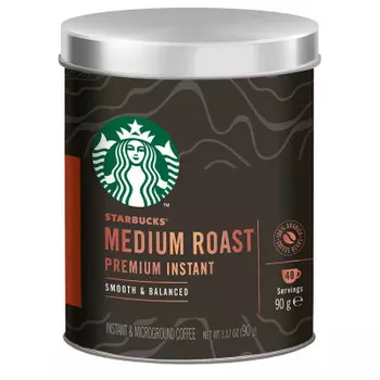 Кофе Starbucks 90г медиум растворимый