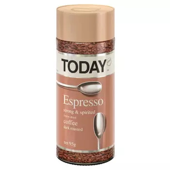 Кофе Today 95г Espresso ст/б