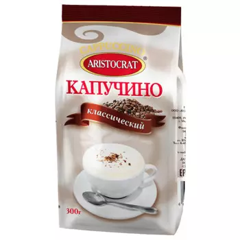 Кофейный напиток Cappuccino Aristocrat 300г классический