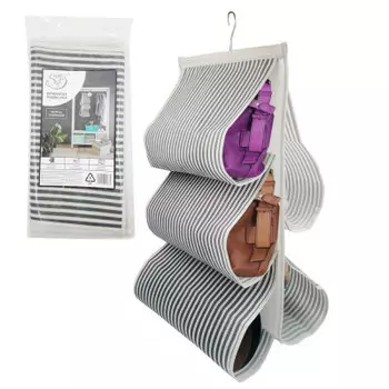 Кофр подвесной для хранения сумок Save&amp;Soft 42*78см с вешалкой 5 карманов