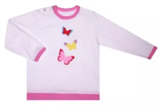 Кофточка детская котмаркот бабочки р.80 7853