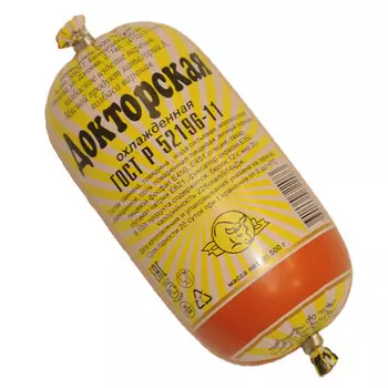 Колбаса докторская гост высший сорт 500 г урожай