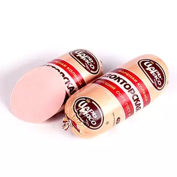 Колбаса докторская вареная гост 400 г мясной продукт кат.а царь -мясо