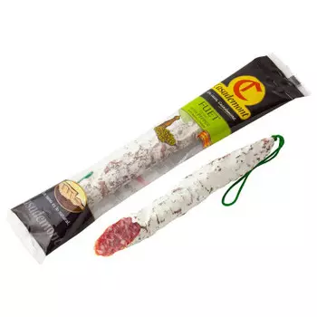 Колбаса фуэт экстра с перцем сыровяленая 110 г casademont