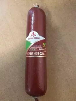 Колбаса княжеская полукопченая 2 сорт изделие колбасное красная поляна