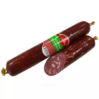 Колбаса конская по-казански варено-копченая вакуумная упаковка содружество