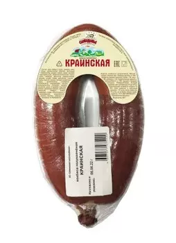 Колбаса краинская п/к в/у 400 г мясной продукт сорт2 сытодолье