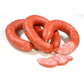 Колбаса краковская полукопченая высший сорт орловская нива