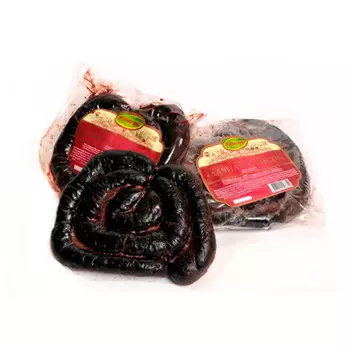 Колбаса кровяная дачная с рисом полукопченая вакуумная упаковка мясной продукт вкусно так