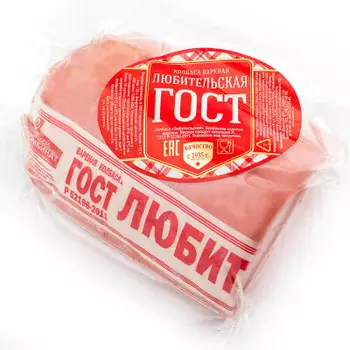 Колбаса любительская гост в/уп брянский мясокомбинат