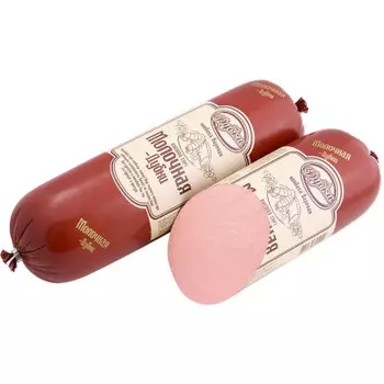 Колбаса молочная 1 сорт изделие колбасное вареное дубки