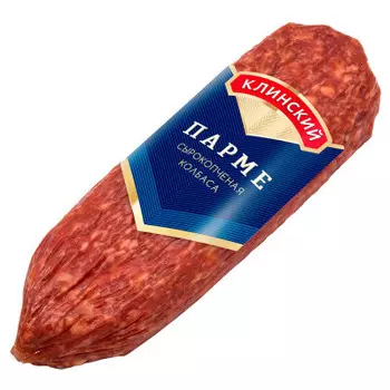 Колбаса парме сырокопченая 360 гр клинский мясокомбинат