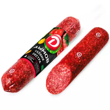 Колбаса салями экстра сырокопченая 235 г дымов