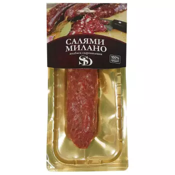 Колбаса салями милано сыровяленая 155 г сытный дом