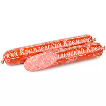 Колбаса сервелат кремлевский варено-копченая фаворит