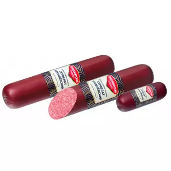 Колбаса сервелат кремлевский варено-копченая кат.в колбасное изделие владимирский стандарт