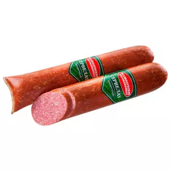 Колбаса сервелат ярмарочный 1 сорт 350 г великолукский мясокомбинат