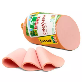 Колбаса сливочная б/о в/у 440 г велком