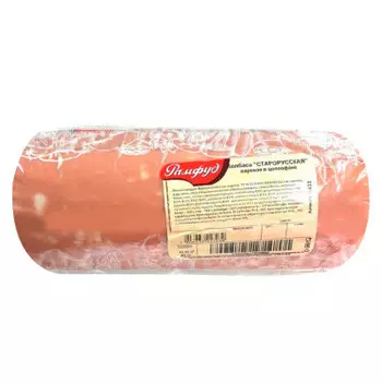 Колбаса старорусская вареная цел.рамфуд