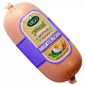 Колбаса веганская вареная любительская 500 г вего