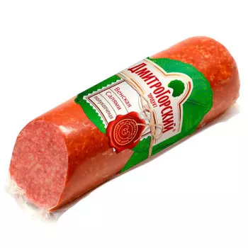 Колбаса венская салями полукопченая вакуумная упаковка 350 г кат.в колбасное изделие мясной продук