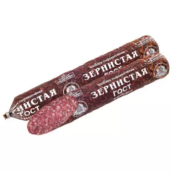 Колбаса зернистая сырокопченая гост брянский мясокомбинат
