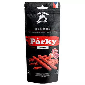 Колбаски биг чиф парки 70 г чешские