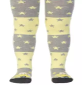 Колготки детские конте дисней р.104-110 серый-желтый 17с-134спм