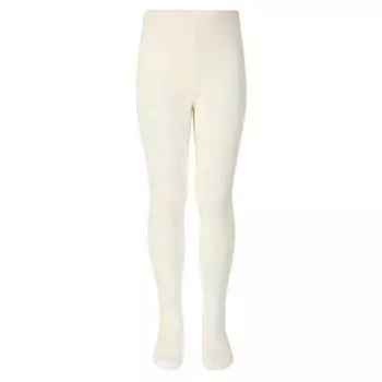 Колготки детские однотонные белые р. 140-146 bc002