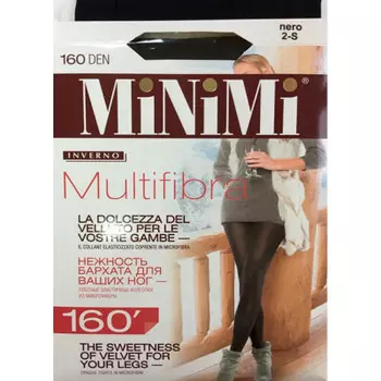 Колготки MiNiMi мультифибра 160 неро р.4
