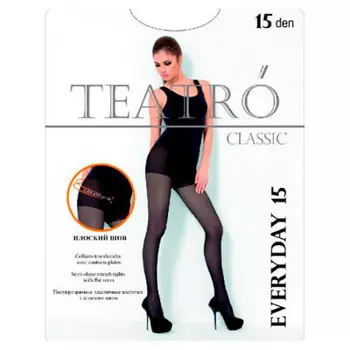 Колготки Teatro эвридэй 15 ден мелон р.3