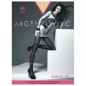 Колготки женские аржентовиво активити 40 ден плея р.4