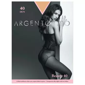 Колготки женские аржентовиво бьюти 40 ден карамелло р.2