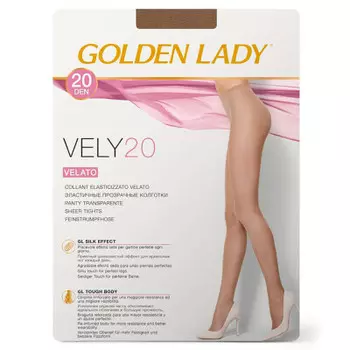 Колготки женские голден леди вели 20 ден мелон р.4