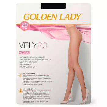 Колготки женские голден леди вели 20 ден неро р.5