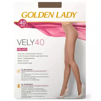Колготки женские голден леди вели 40 ден мелон р.4